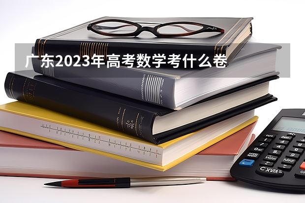 广东2023年高考数学考什么卷