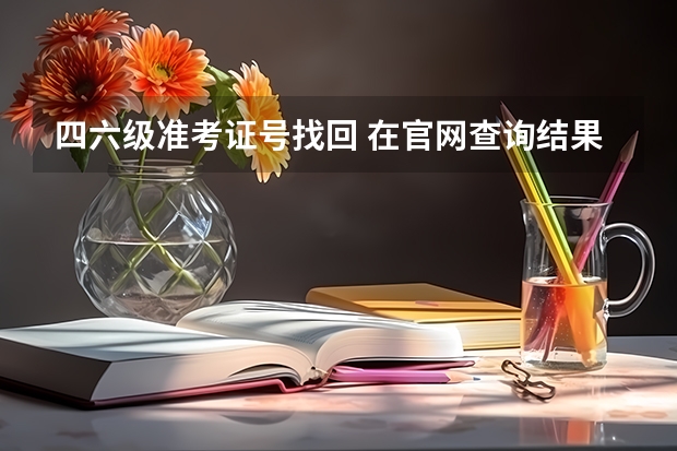 四六级准考证号找回 在官网查询结果显示无法查询报名信息是怎么回事