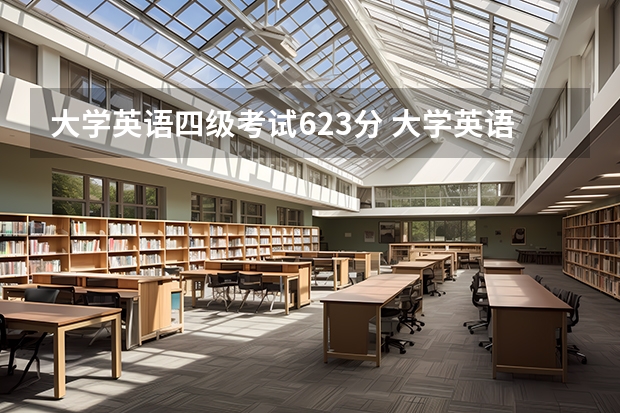 大学英语四级考试623分 大学英语四级613分算什么程度