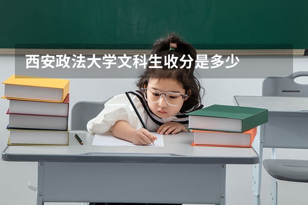 西安政法大学文科生收分是多少